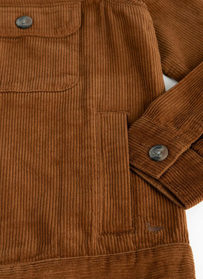 Pure Cotton Cord Relaxed Jacket