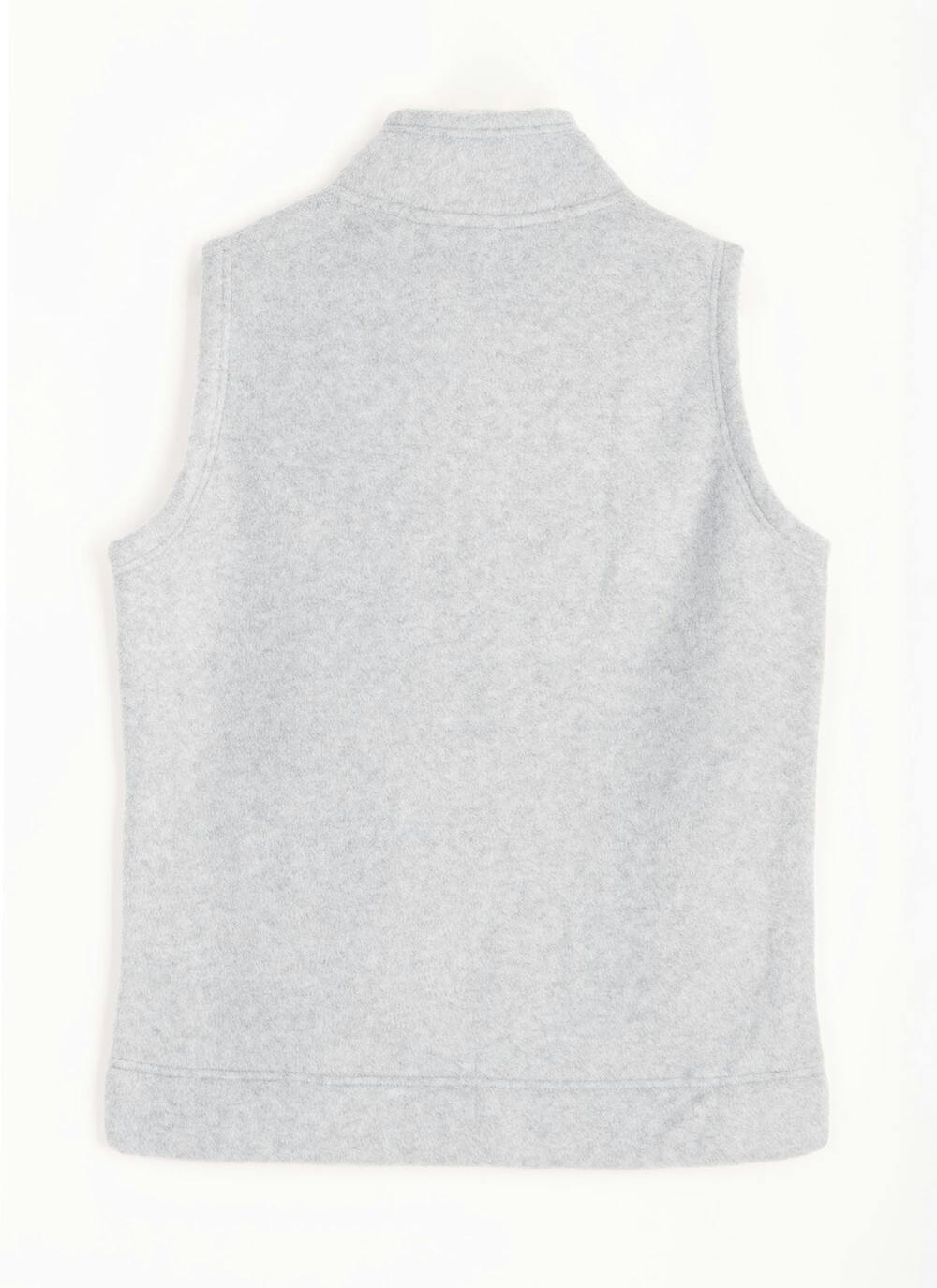  Fleece Sherpa Lined Funnel Neck Gilet
