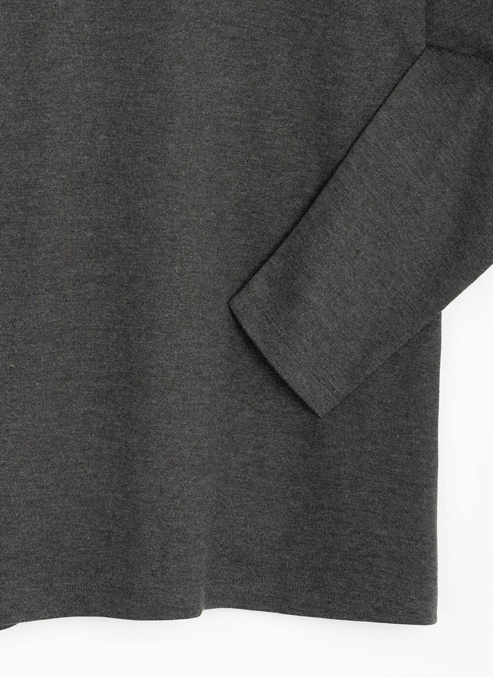  Cotton Rich Crew Neck Long Sleeve Top