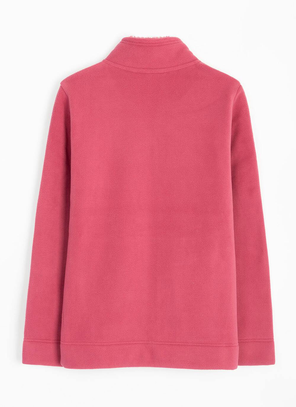  Fleece Sherpa Lined Funnel Neck Jacket