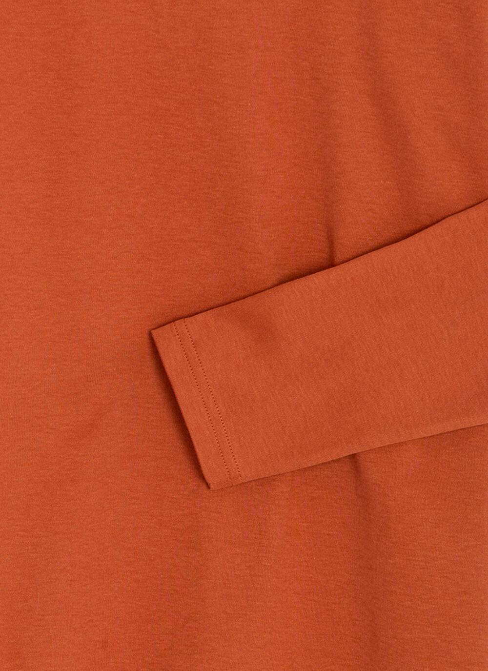  Pure Cotton Roll Neck Top