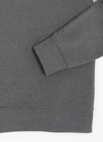  Cotton Rich Crew Neck Striped Sweatshirt