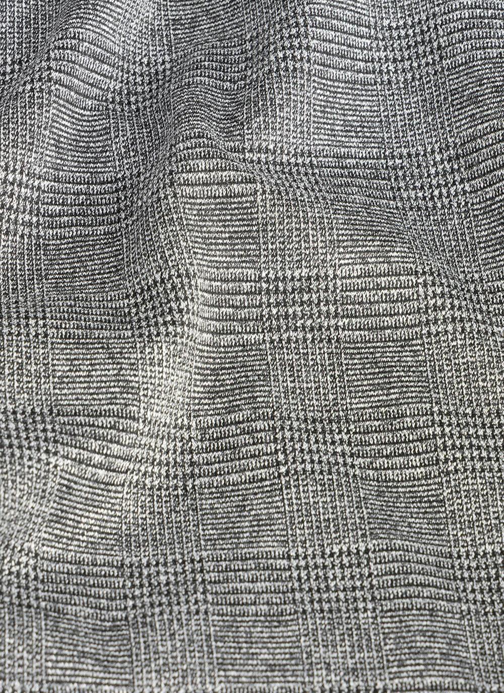 Jersey Stretch Check Slim Fit Trouser