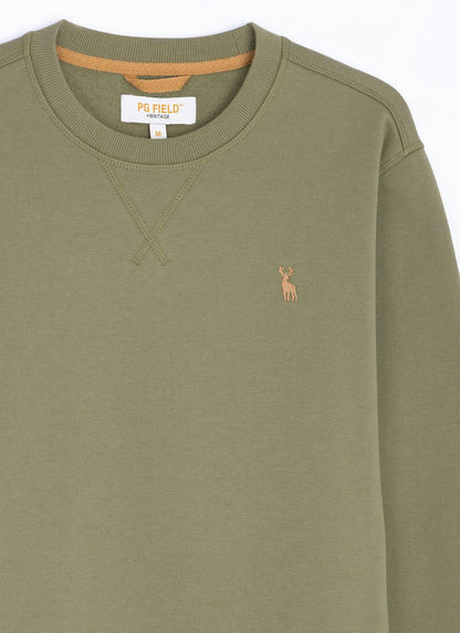  Cotton Rich Crew Neck Sweatshirt