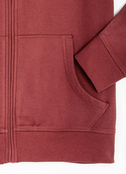  Cotton Rich Zip Up Hoodie