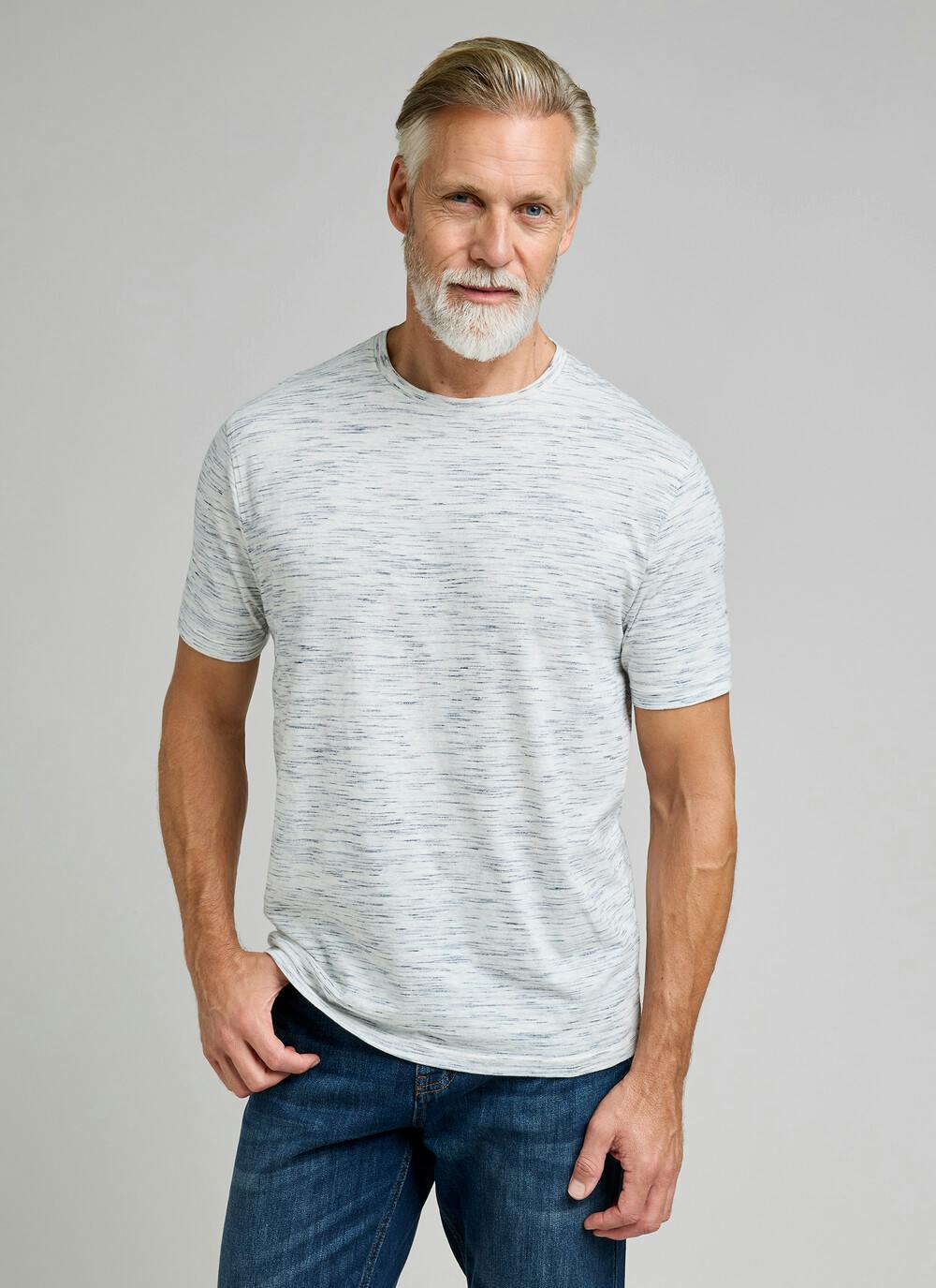  Stripe Space Dye T-shirt