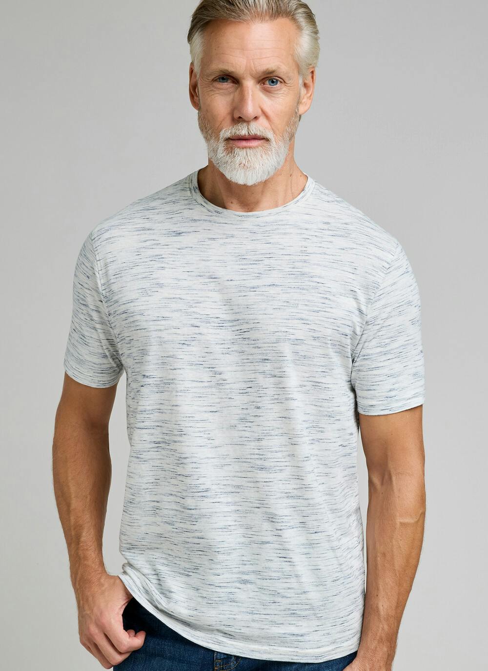  Stripe Space Dye T-shirt
