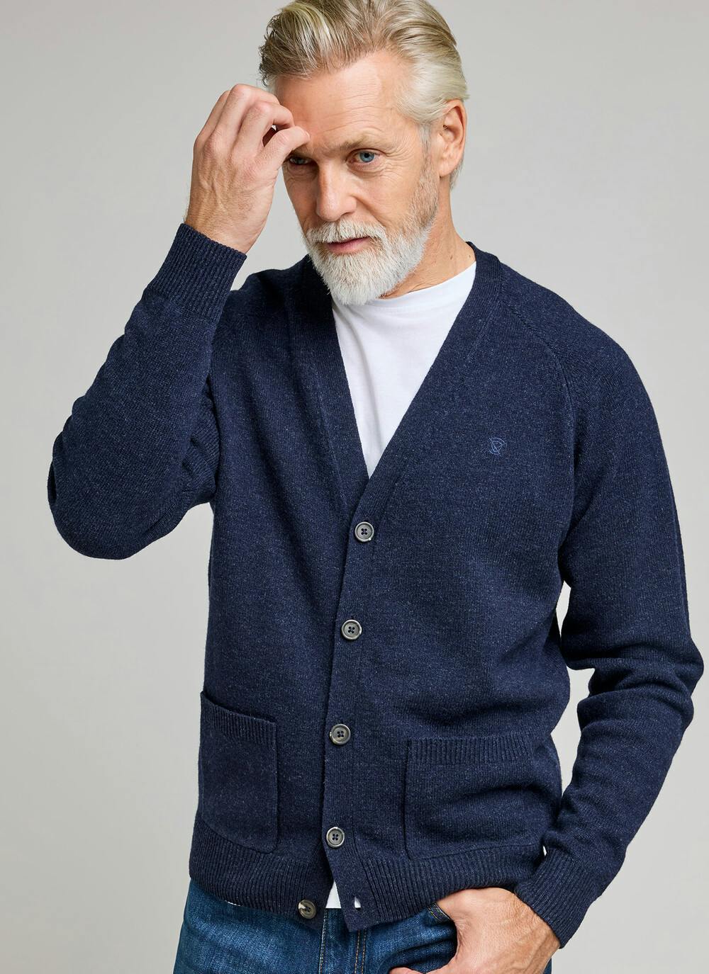  100% Lambswool Cardigan