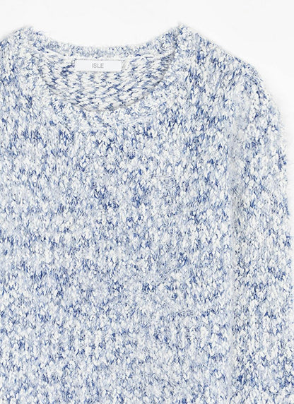 Textured Crew Neck Jumper