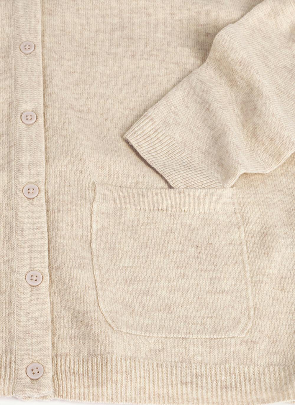  Merino Wool V Neck Cardigan