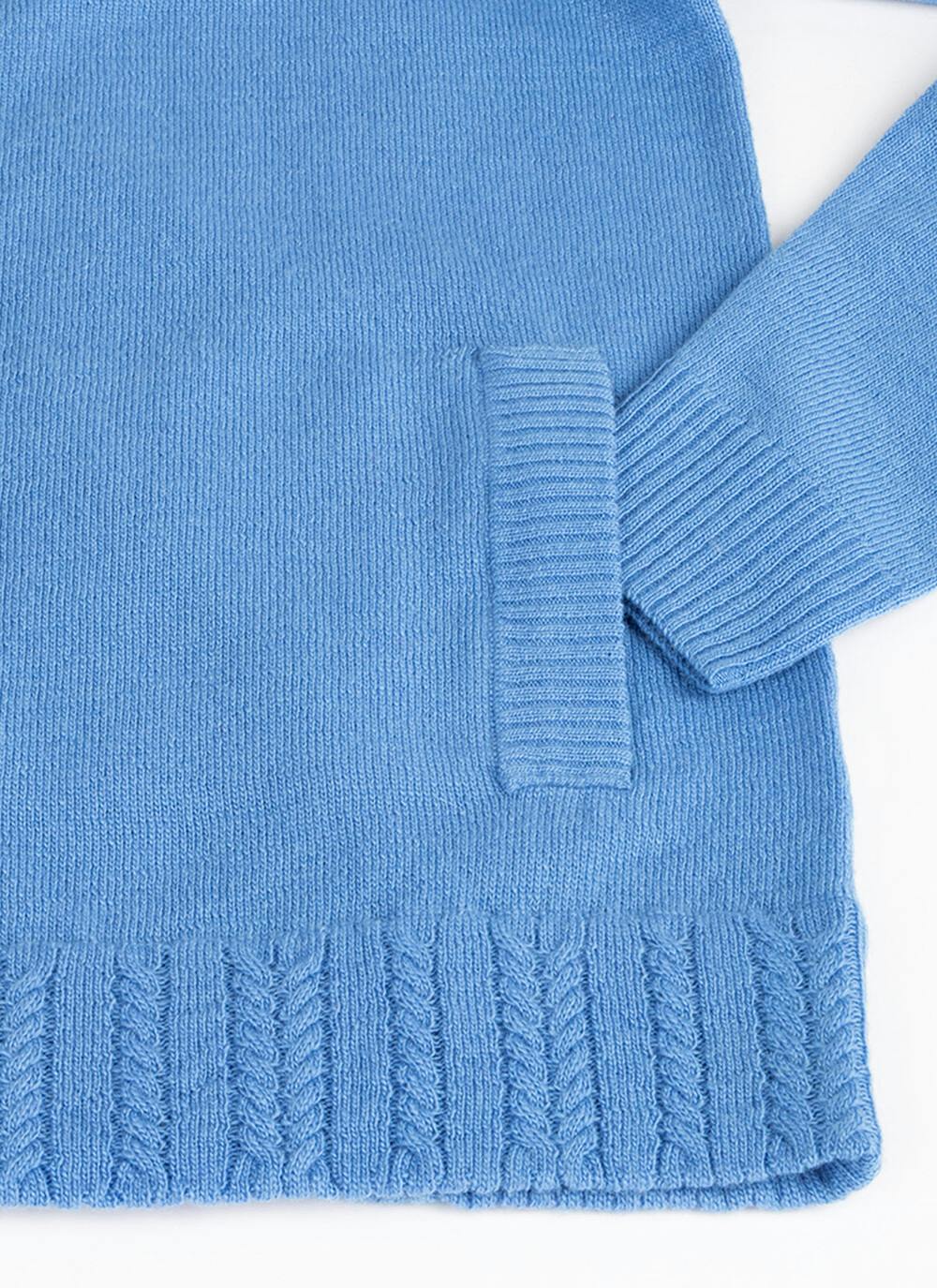  Merino Wool Zip Front Cardigan