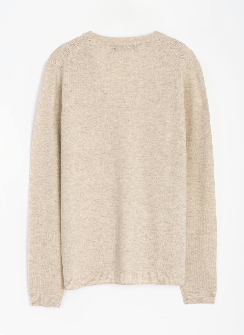  Merino Wool V Neck Cardigan