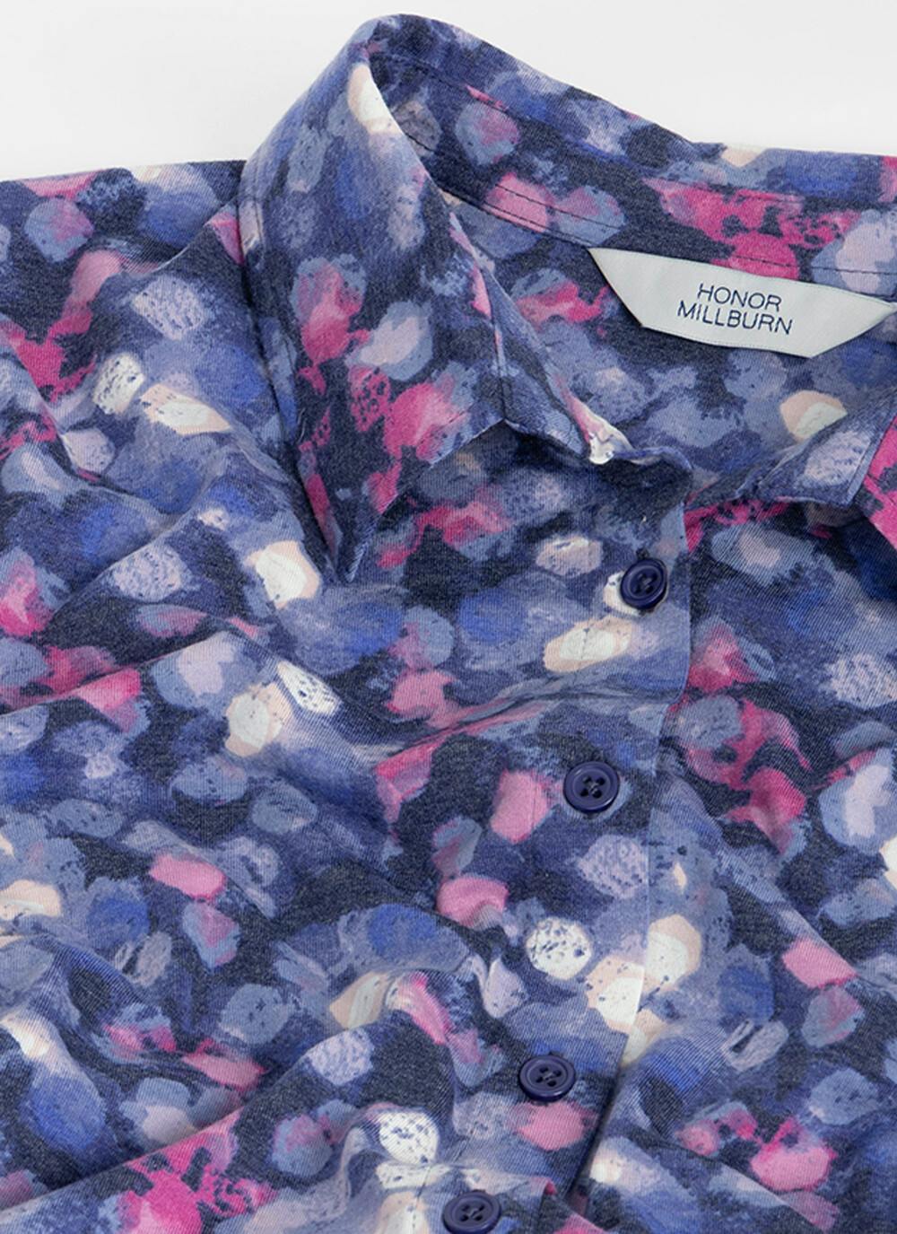  Soft Touch Print Blouse