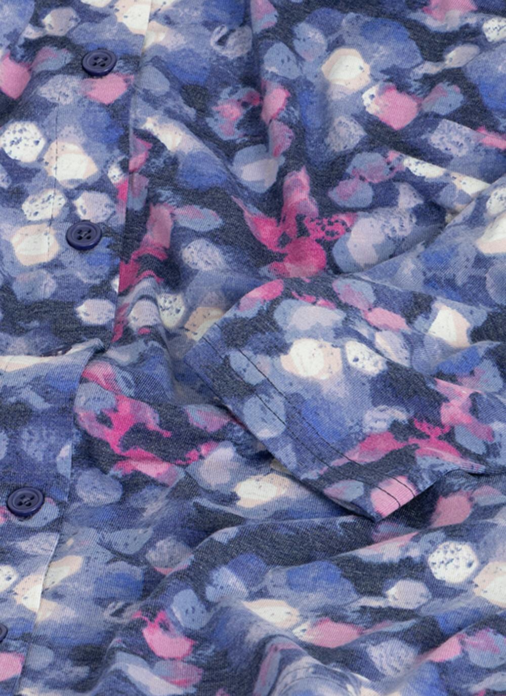  Soft Touch Print Blouse
