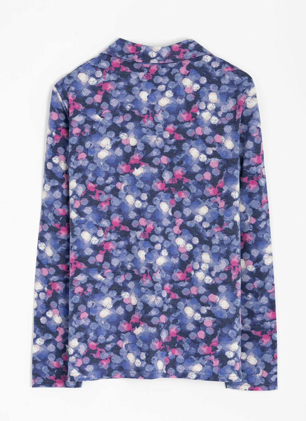 Soft Touch Print Blouse