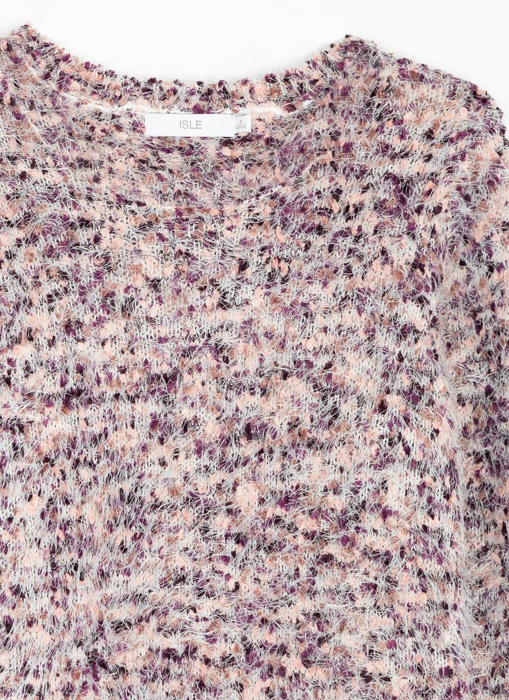  Bobble Knit Crew Neck Jumper