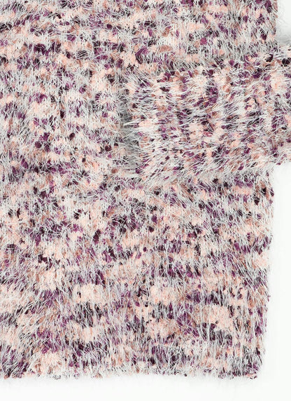  Bobble Knit Crew Neck Jumper