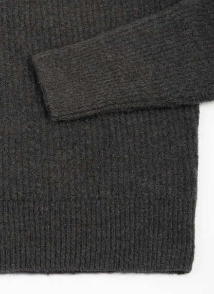  Supersoft With Wool Zip Neck Jumper