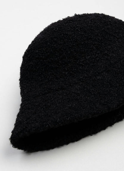  Wool Blend Adjustable Boucle Hat
