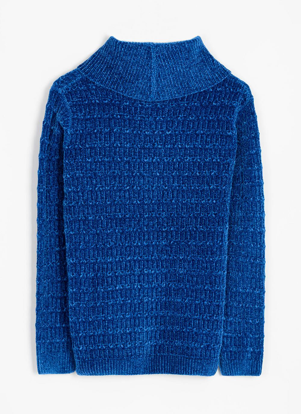  Chenille Cowl Neck Jumper