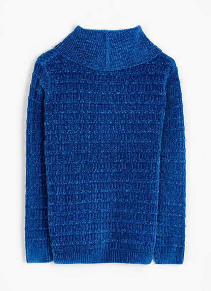  Chenille Cowl Neck Jumper
