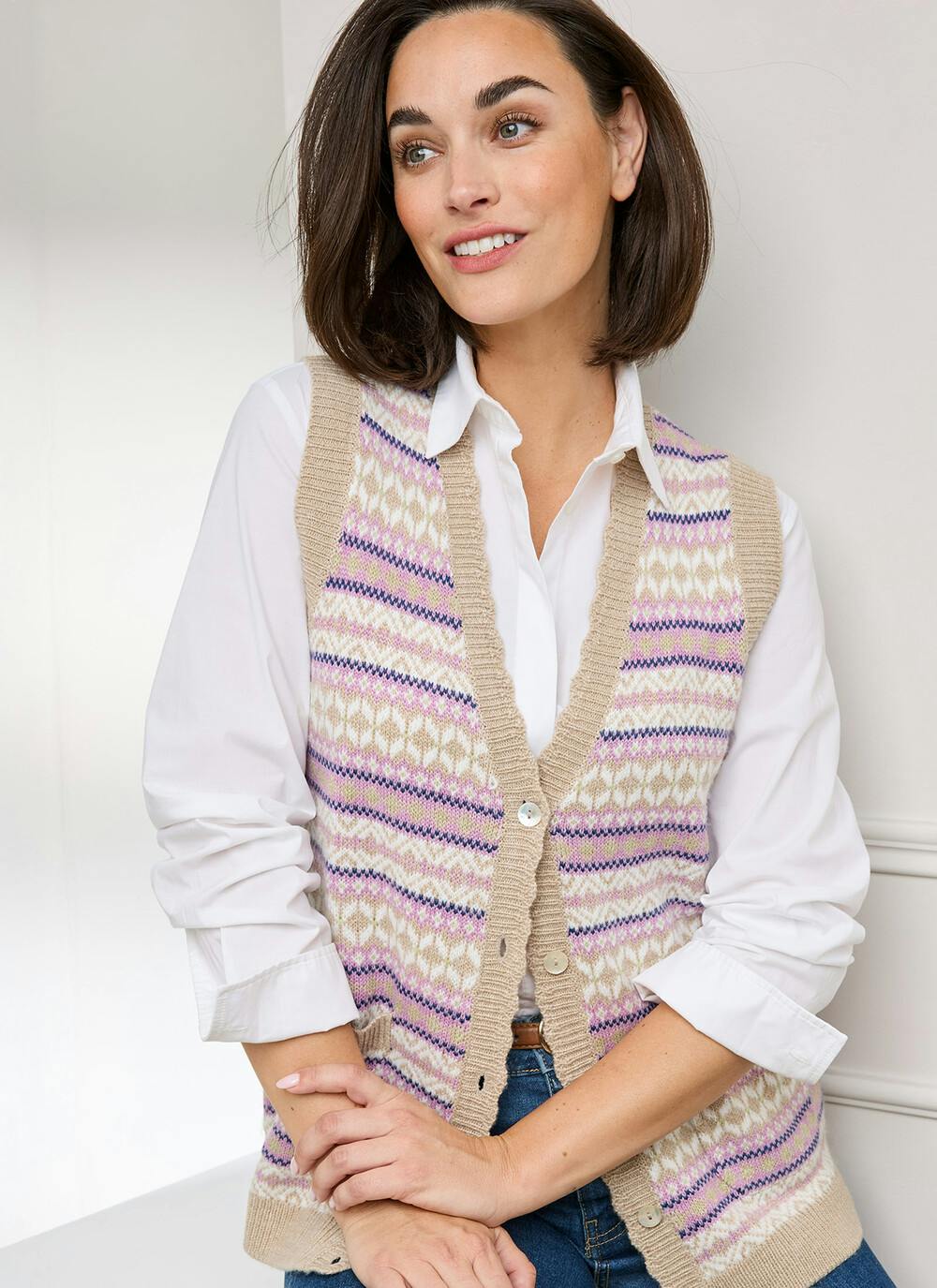  Fairisle Waistcoat