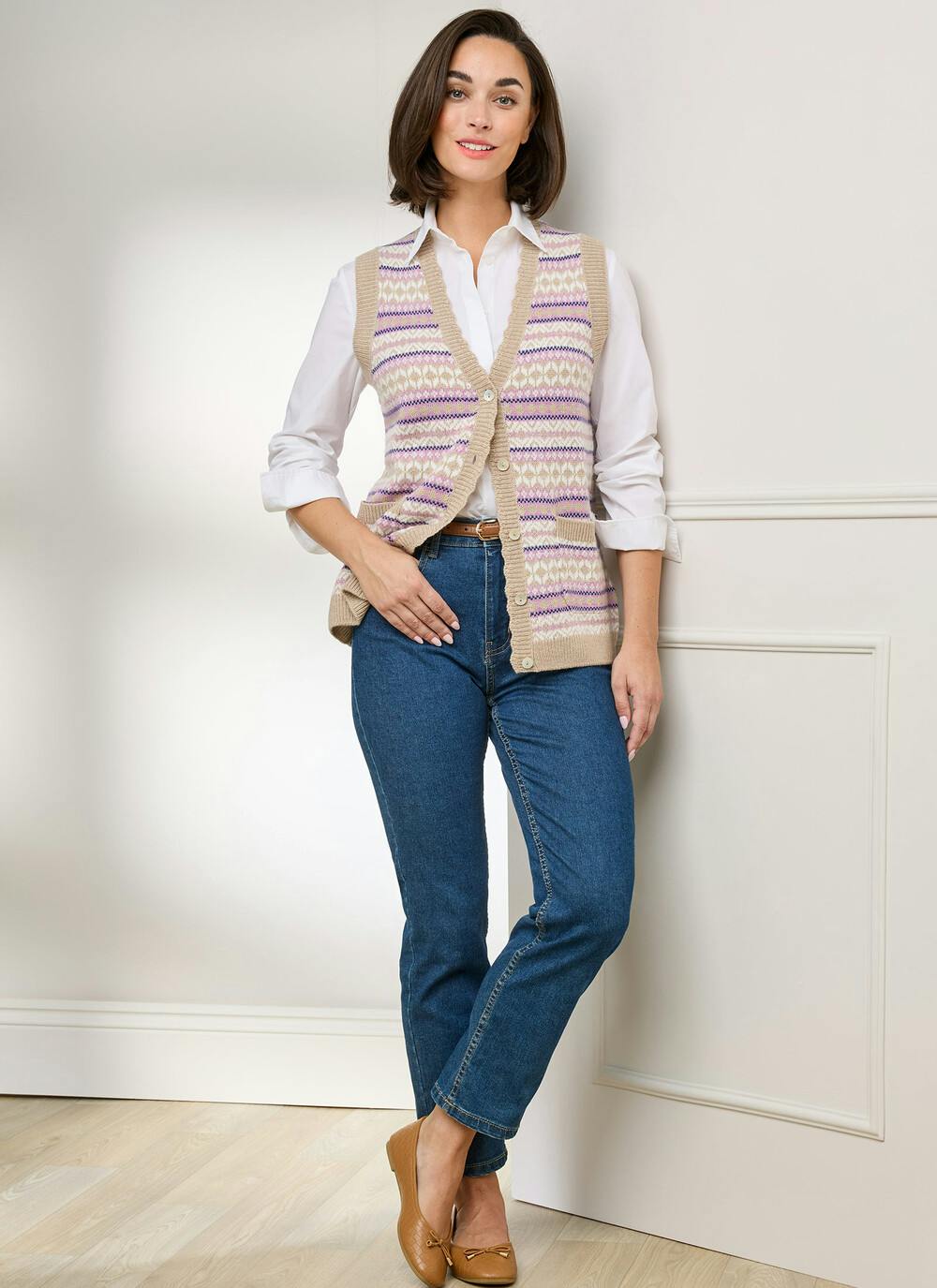  Fairisle Waistcoat