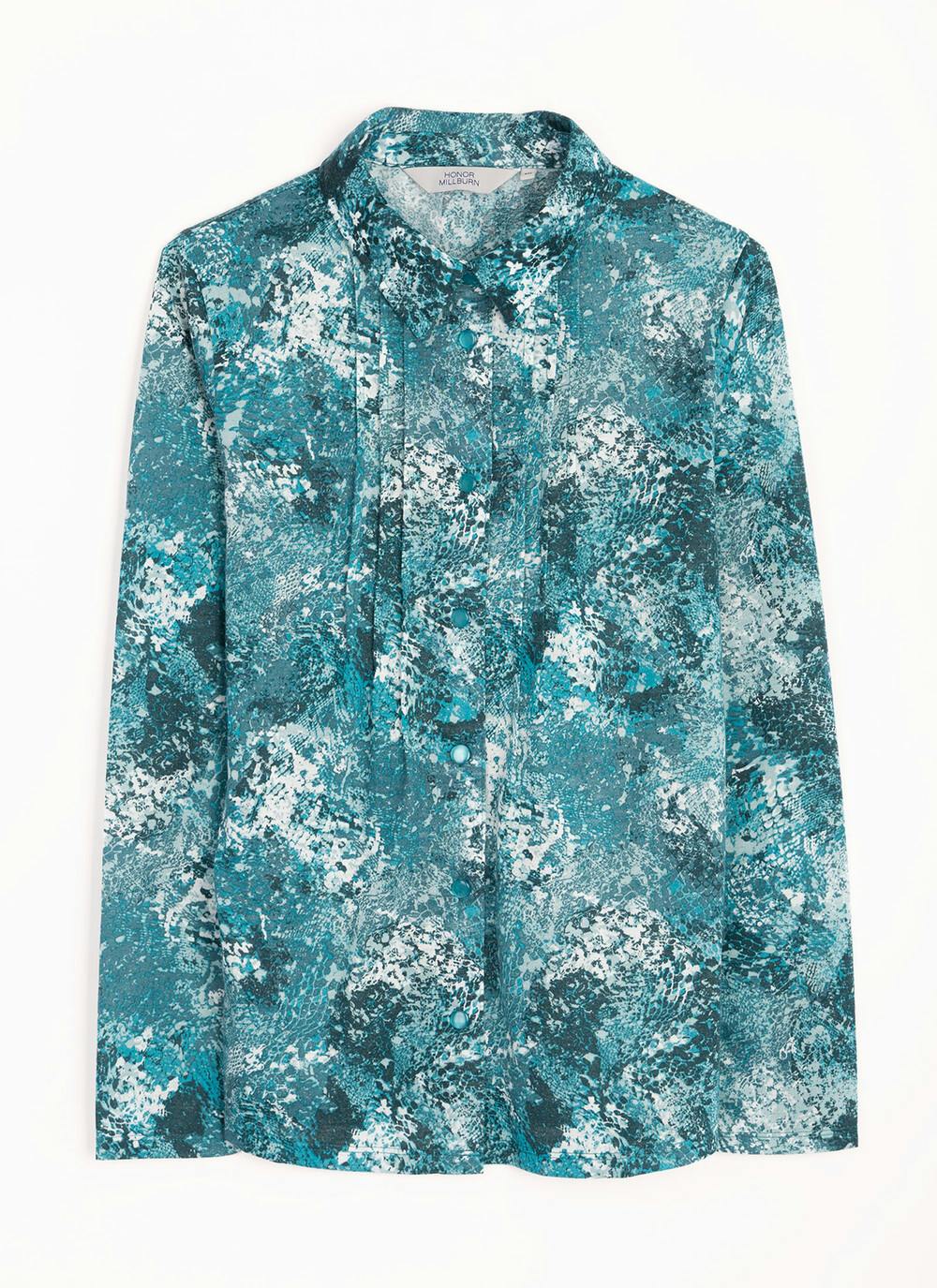 Easy Care Warm Touch Print Blouse