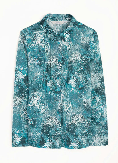  Easy Care Warm Touch Print Blouse