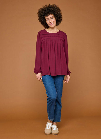  Crochet Panelled Top