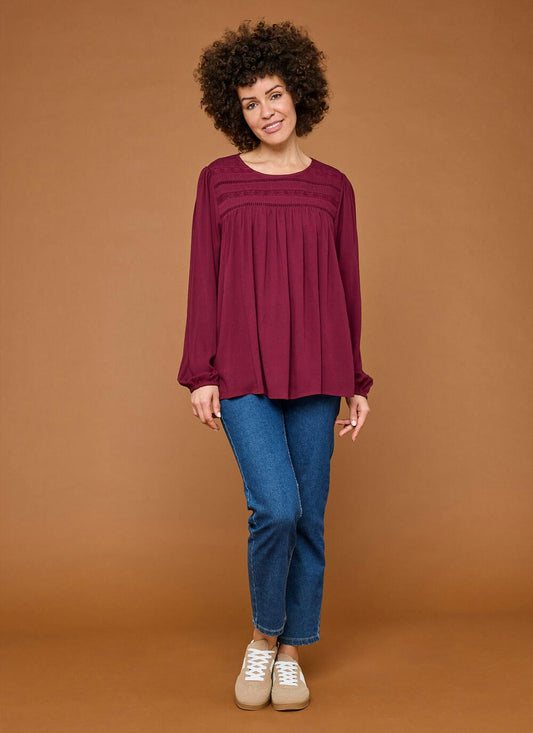  Crochet Panelled Top