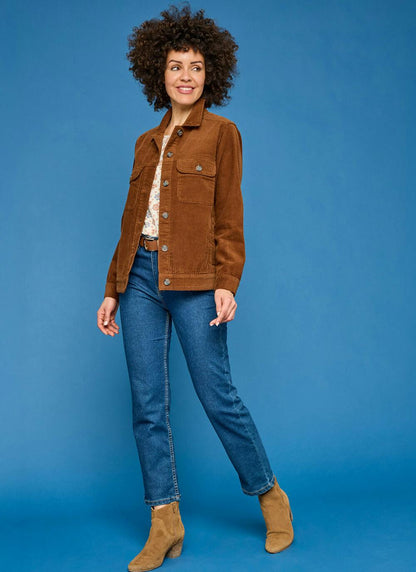  Pure Cotton Cord Relaxed Jacket