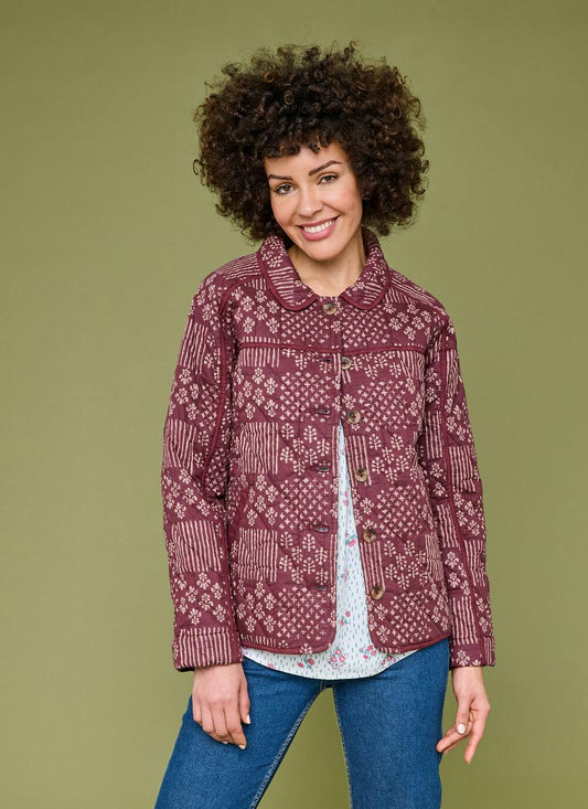  Pure Cotton Quilted Jacket