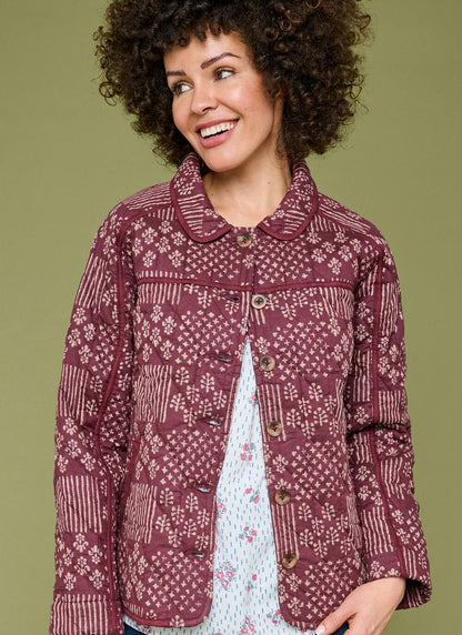  Pure Cotton Quilted Jacket
