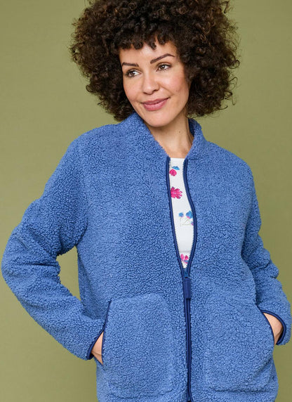  Borg Relaxed Bomber Jacket