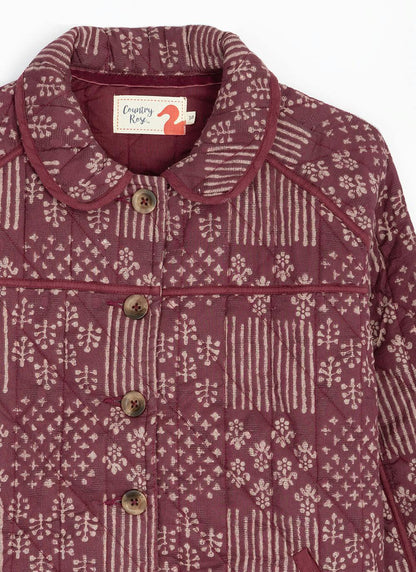  Pure Cotton Quilted Jacket