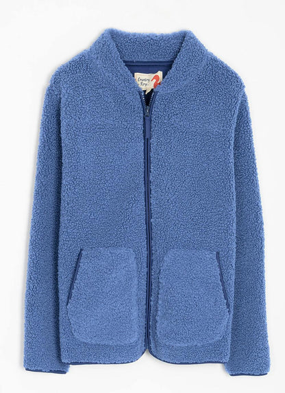  Borg Relaxed Bomber Jacket