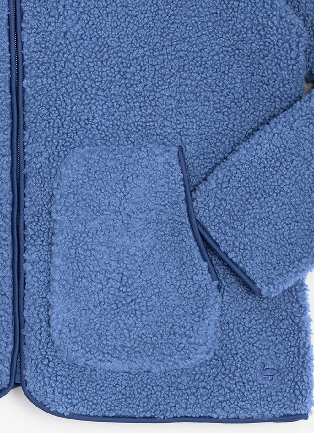  Borg Relaxed Bomber Jacket