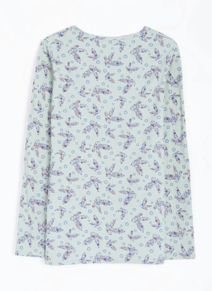  Soft Touch Thermal Print Top