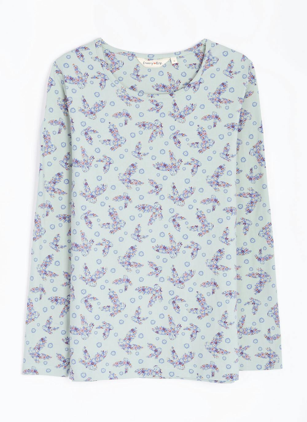  Soft Touch Thermal Print Top