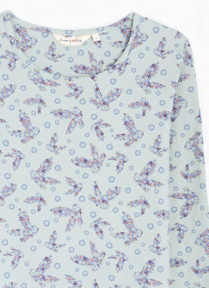  Soft Touch Thermal Print Top