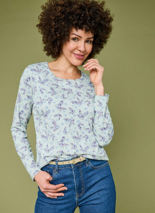  Soft Touch Thermal Print Top