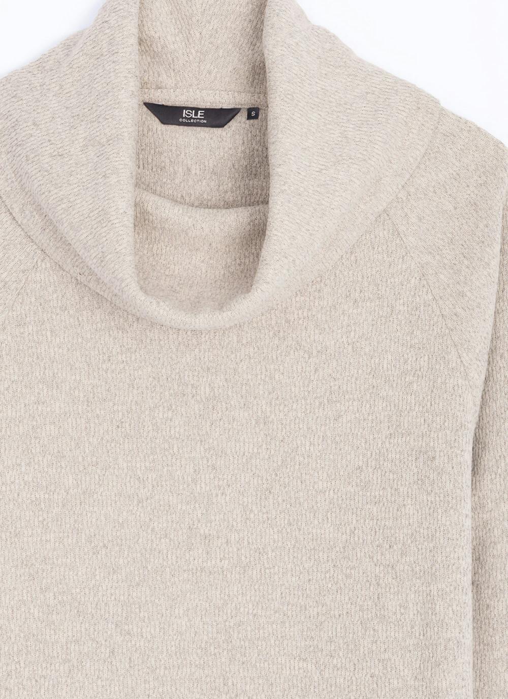  Cowl Neck Jersey Top