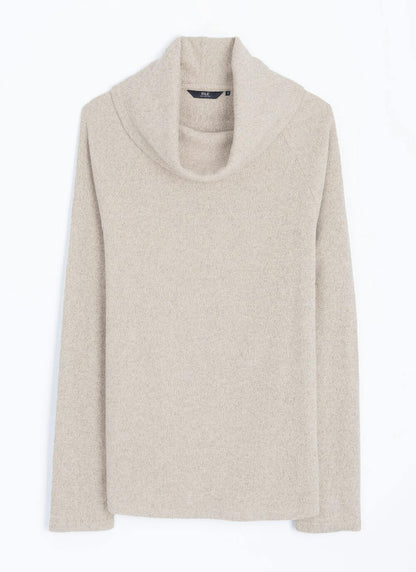  Cowl Neck Jersey Top