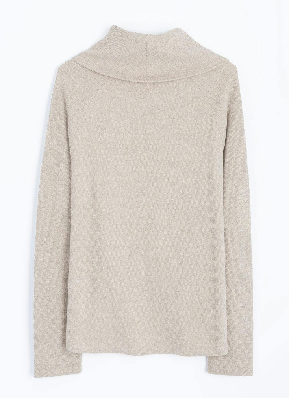  Cowl Neck Jersey Top