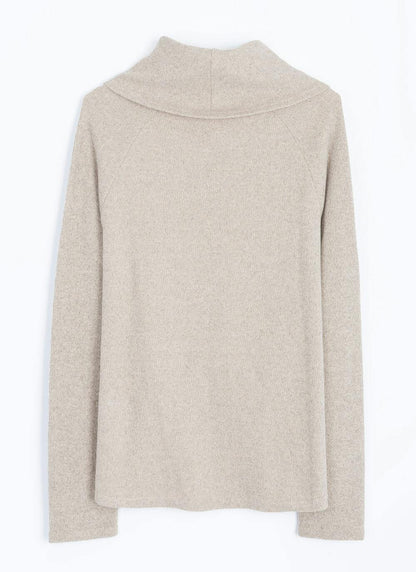  Cowl Neck Jersey Top