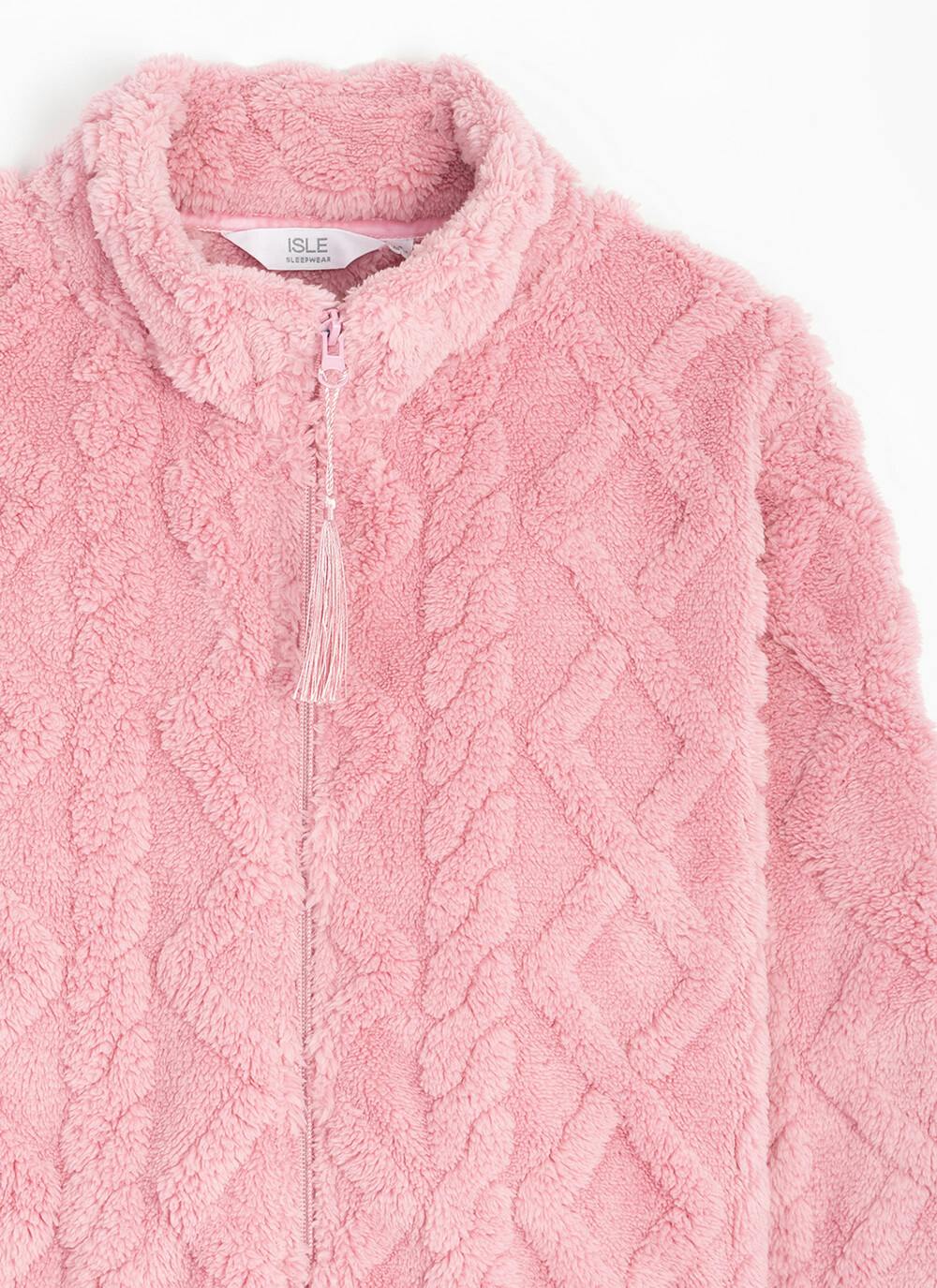  Cosy Fleece Cable Jacket