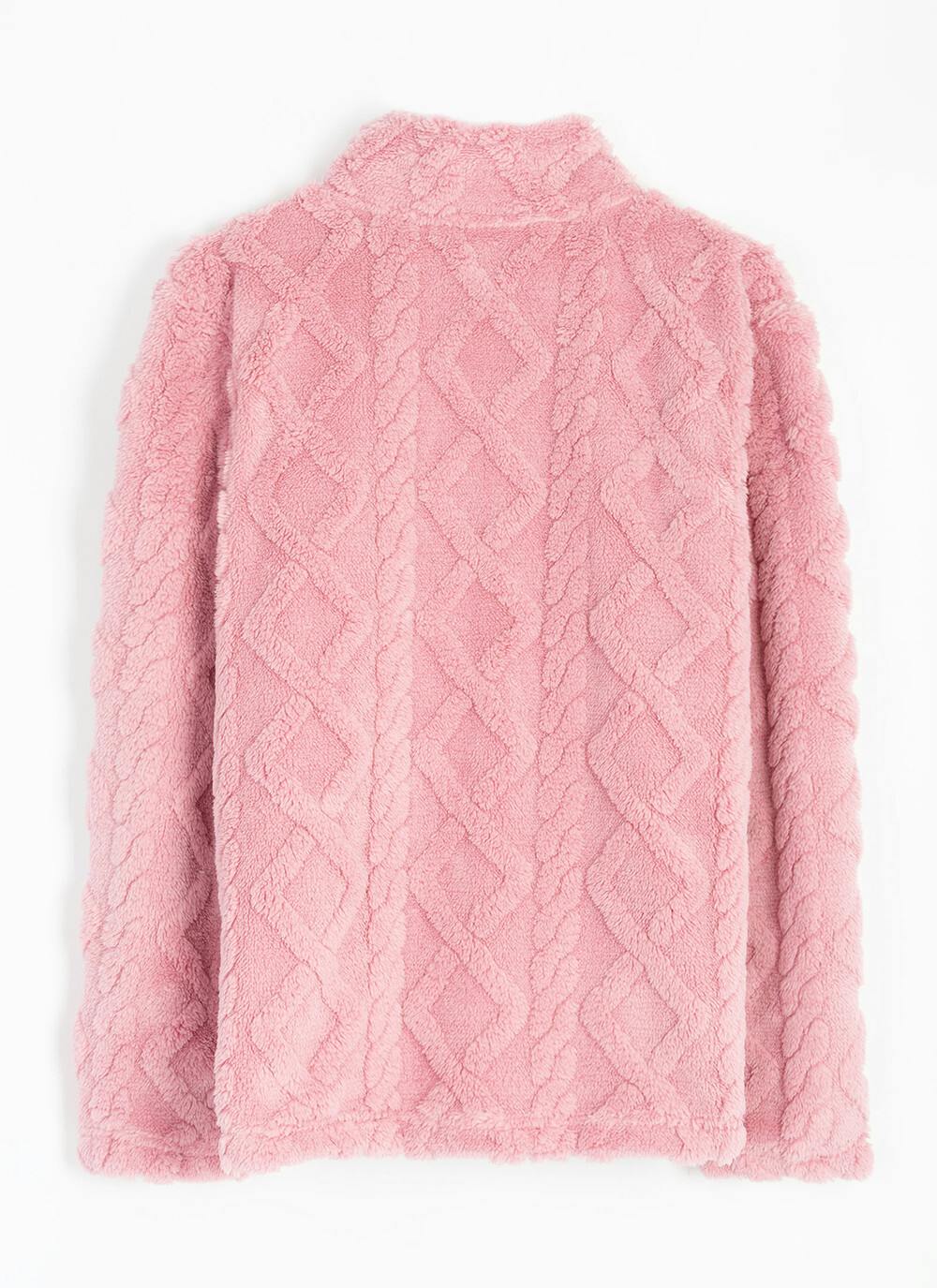  Cosy Fleece Cable Jacket
