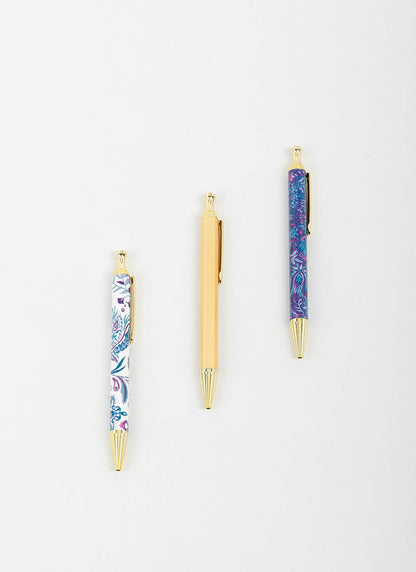  Set Of 3 Gift Boxed Pens