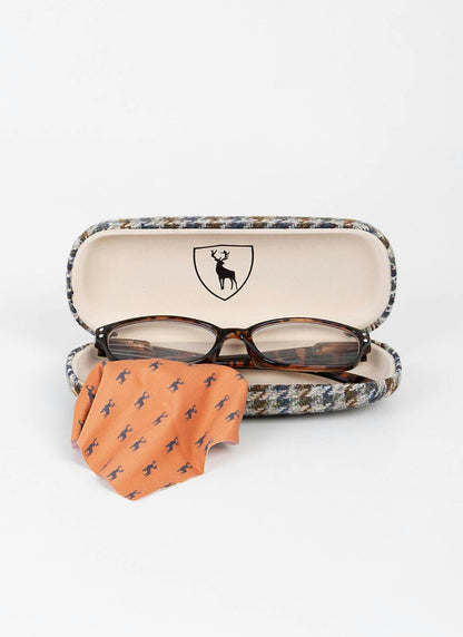  Tweed Glasses Case With Lens Cloth